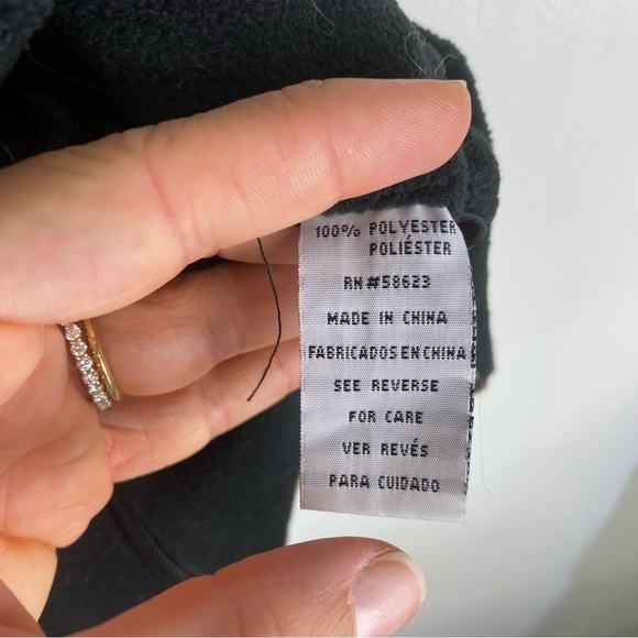 Effeci Woman Reversible Leopard Animal Print Fleece Zip Up Vest Jacket Size 1X - Picture 4 of 6